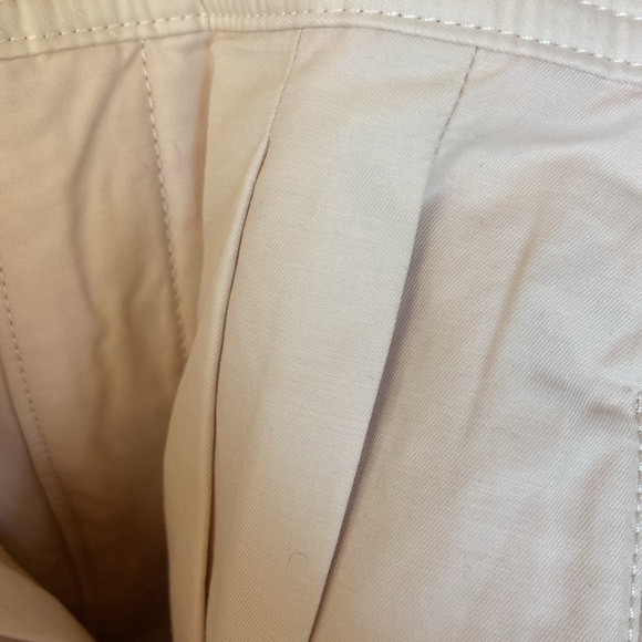 Anthropologie Maeve Utility Barrel Pants Cream/Tan Sz 4 - Picture 6 of 7
